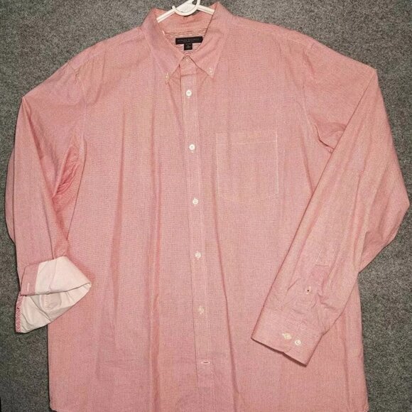 Lot of 5 Men’s XL Dress Shirts – Banana Republic & Express Plaid | Pre-Owned - Picture 5 of 6